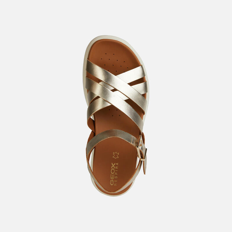 Sandales Femme XAND 2S WOMAN Or Clair