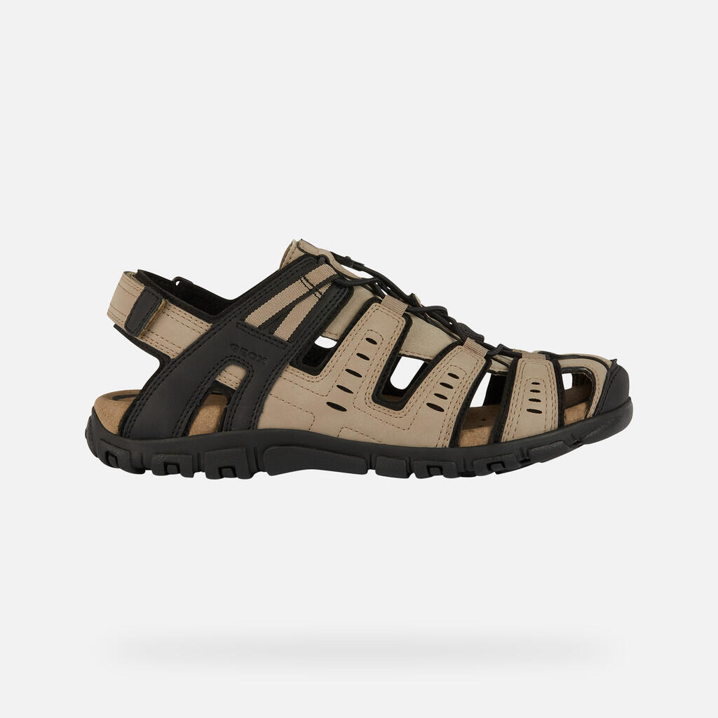 Sandales Homme UOMO SANDAL STRADA Taupe Clair 2/7