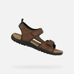 Sandales Cuir Geox Strada - Homme