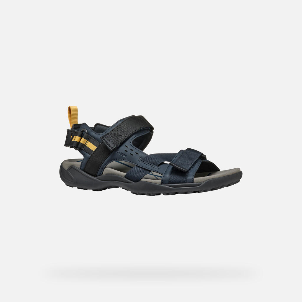 Sandales Homme U TERRENO + GRIP Bleu Marine 5/7