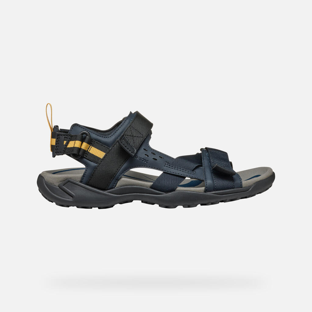 Sandales Homme U TERRENO + GRIP Bleu Marine 2/7