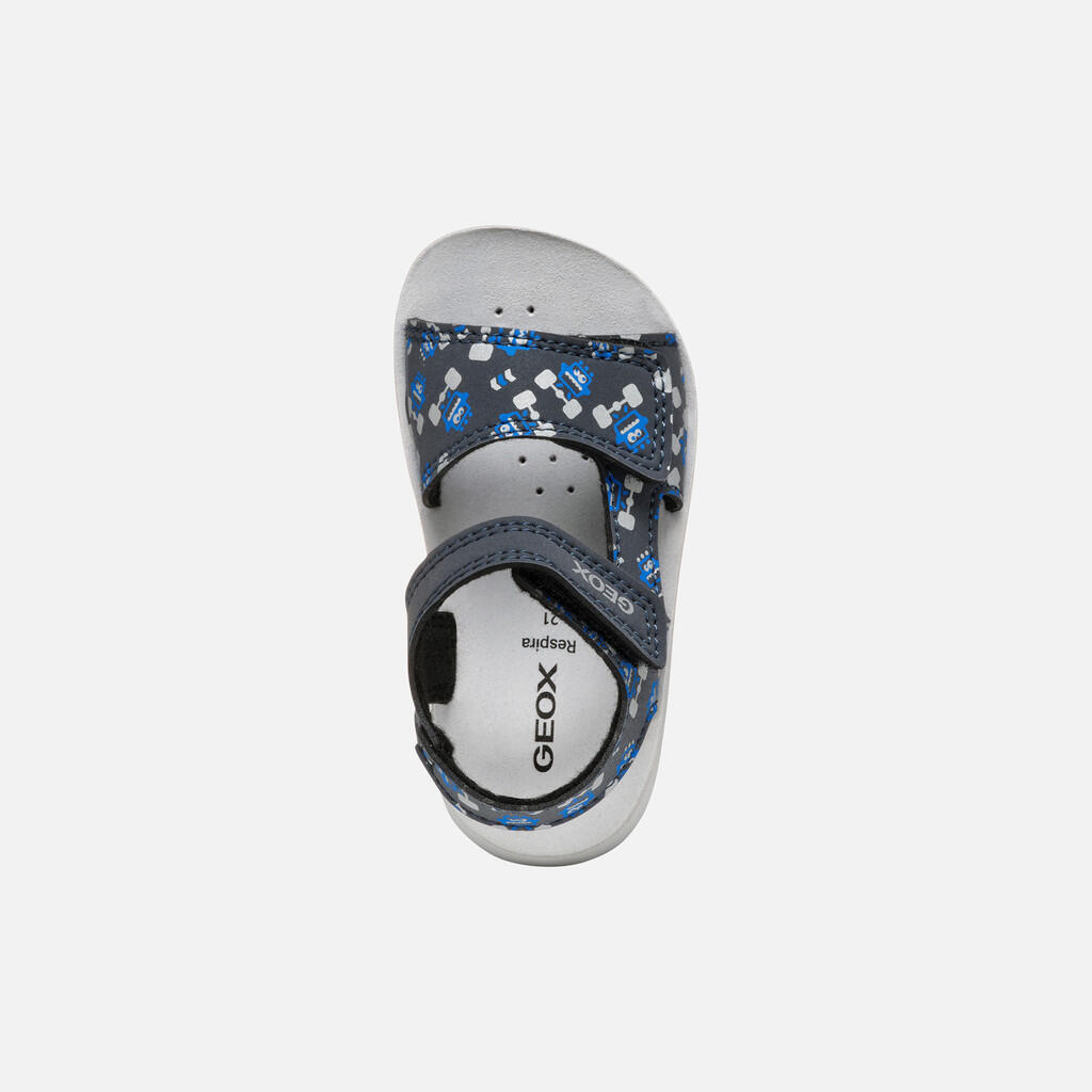 Sandales Bébé Garçon B SANDAL LIGHTFLOPPY BOY Bleu Marine/Bleu Roi 7/7