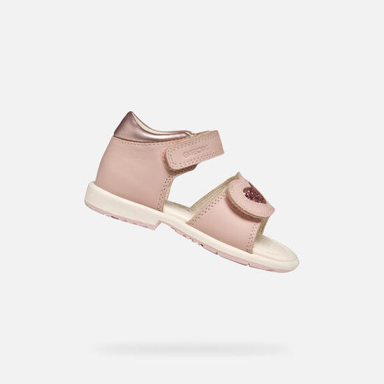 Sandales Bébé Fille VERRED TODDLER GIRL Rose Clair