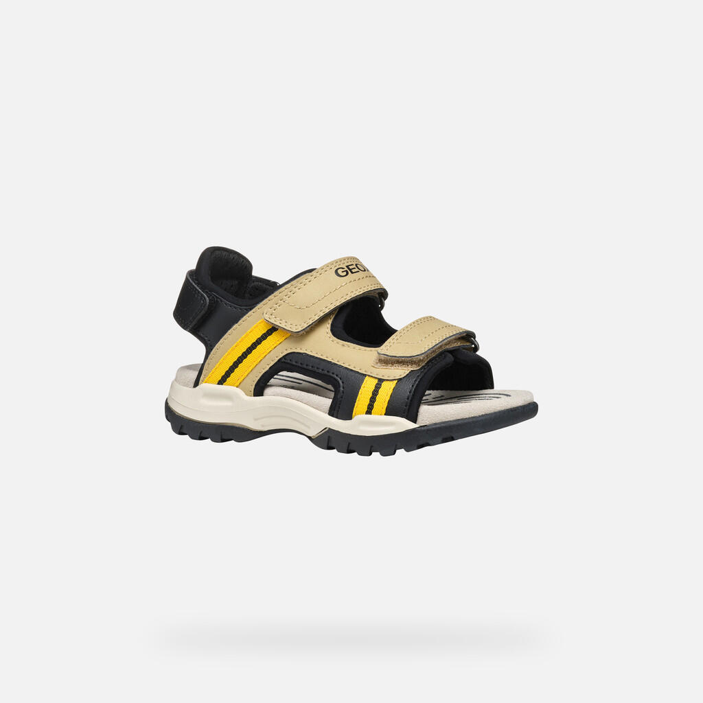 Sandales Garçon BOREALIS BOY Beige/Jaune 4/7