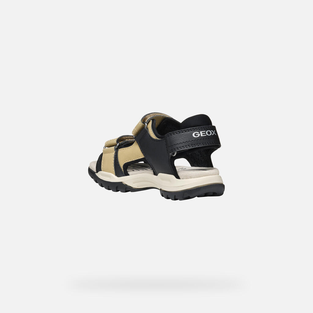 Sandales Garçon BOREALIS BOY Beige/Jaune 5/7
