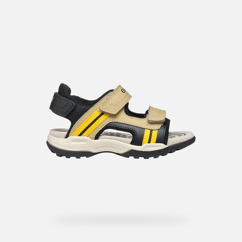 Sandales Garçon BOREALIS BOY Beige/Jaune 2/7