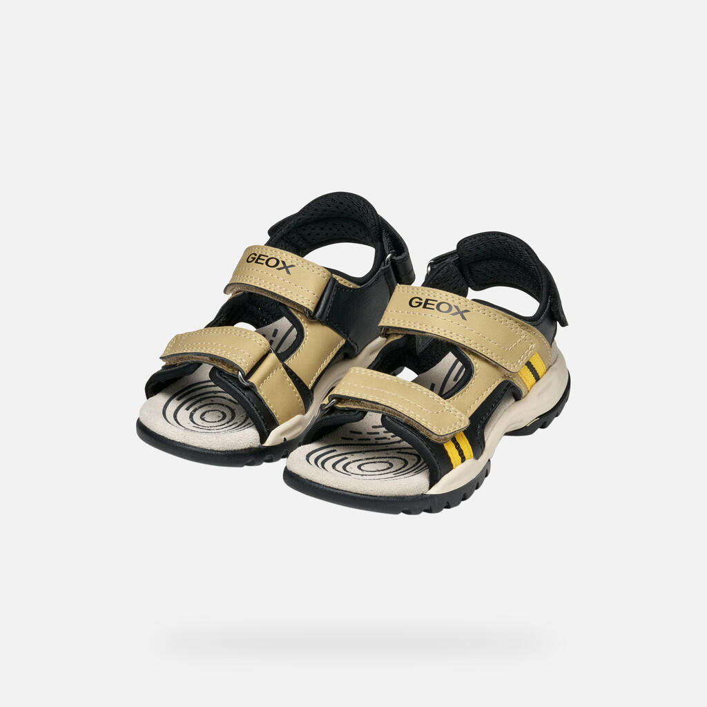 Sandales Garçon BOREALIS BOY Beige/Jaune 3/7