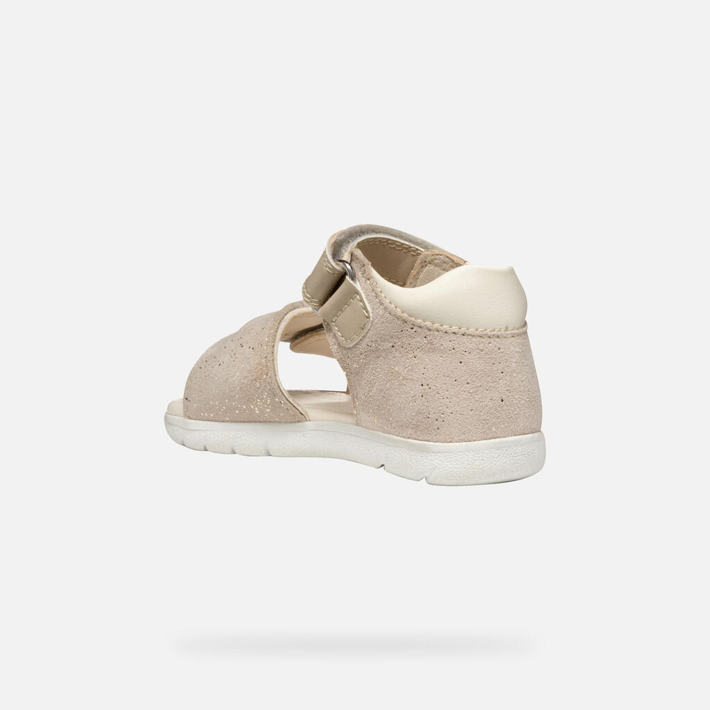 Sandales Bébé Fille B SANDAL ALUL GIRL Beige 5/7