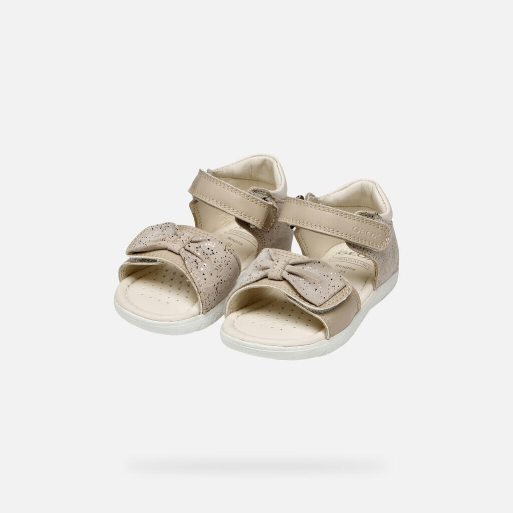 Sandales Bébé Fille B SANDAL ALUL GIRL Beige 3/7