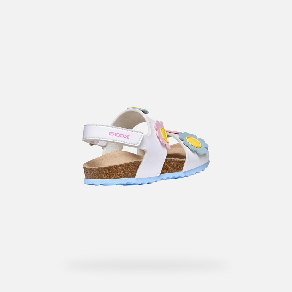 Sandali Geox Modello J Adriel Girl Colore Bianco 6/7