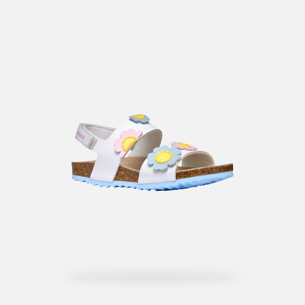 Sandali Geox Modello J Adriel Girl Colore Bianco 4/7
