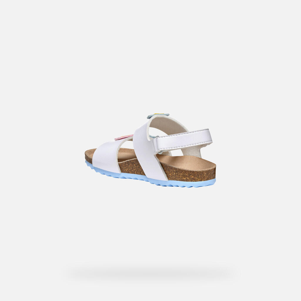 Sandali Geox Modello J Adriel Girl Colore Bianco 5/7