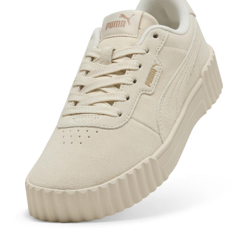 Pantofi sport femei Puma Carina 3.0 Sd, Bej