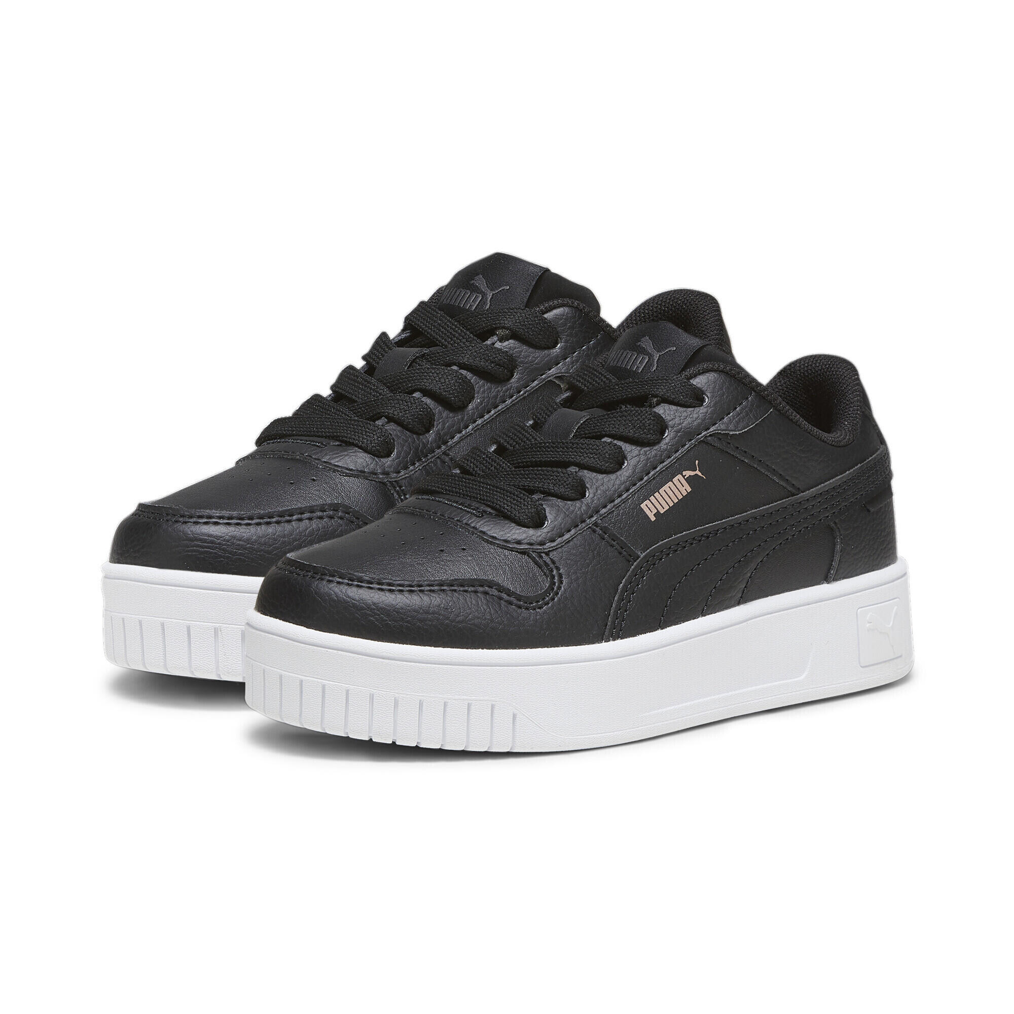 Dziecięce sneakersy Carina Street PUMA Black Rose Gold White Metallic