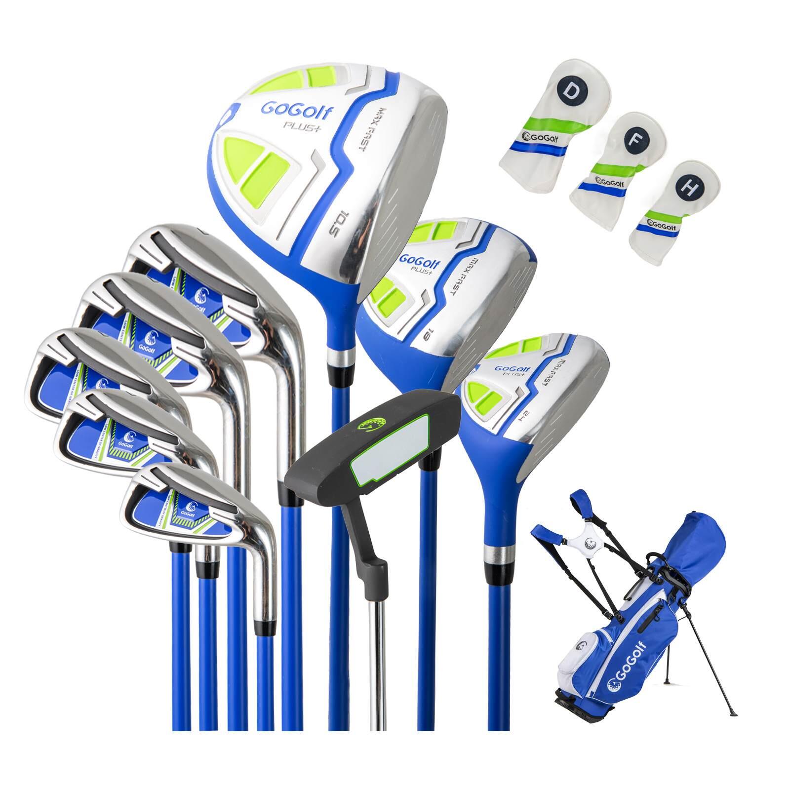 Men's Golf Set 15-Club Complete Set Right Handed with Stand Bag Blue