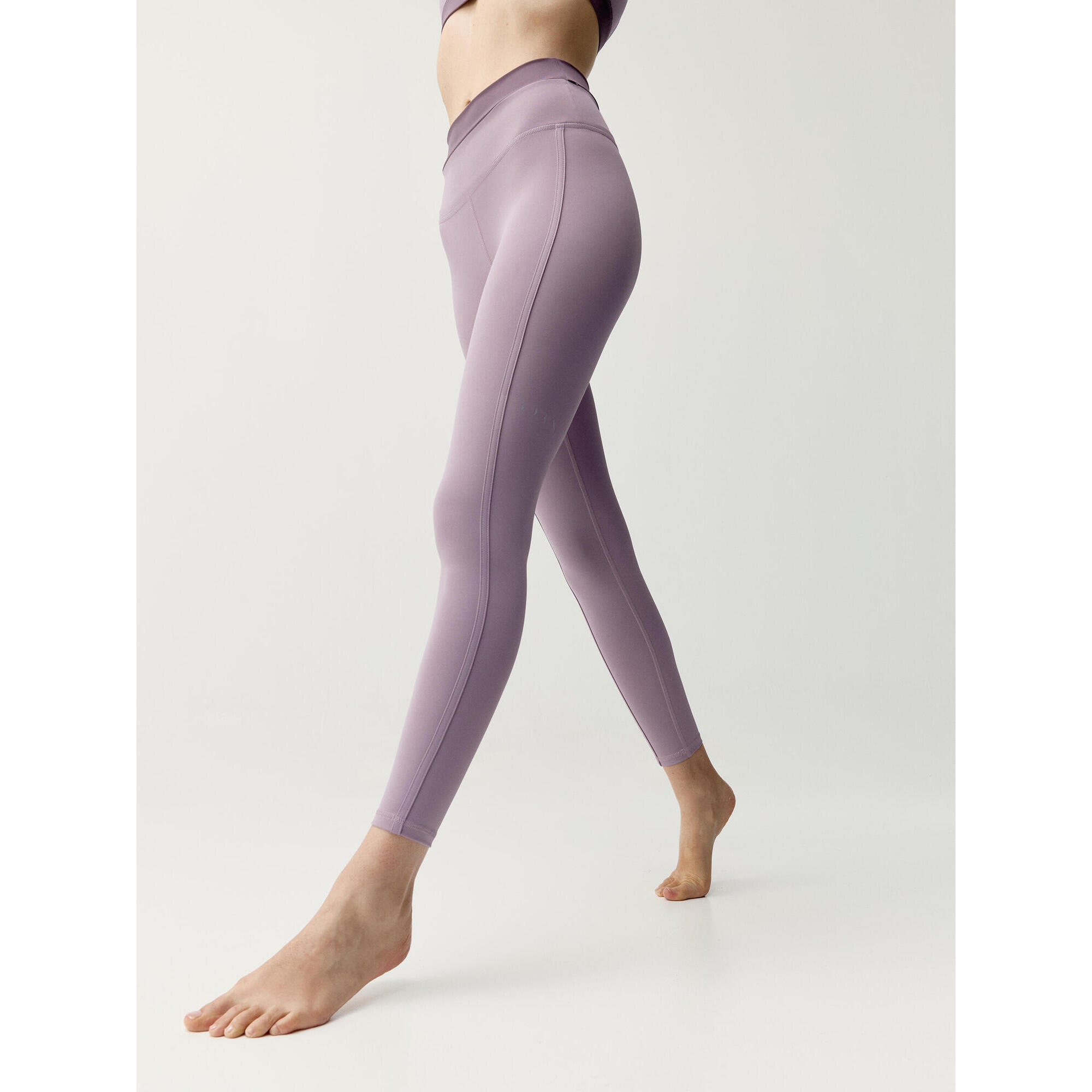 Born Living Yoga - Legging De Sport Femme Fiorella Born Living Yoga - Legging - Mauve|rose|violet - S - Decathlon