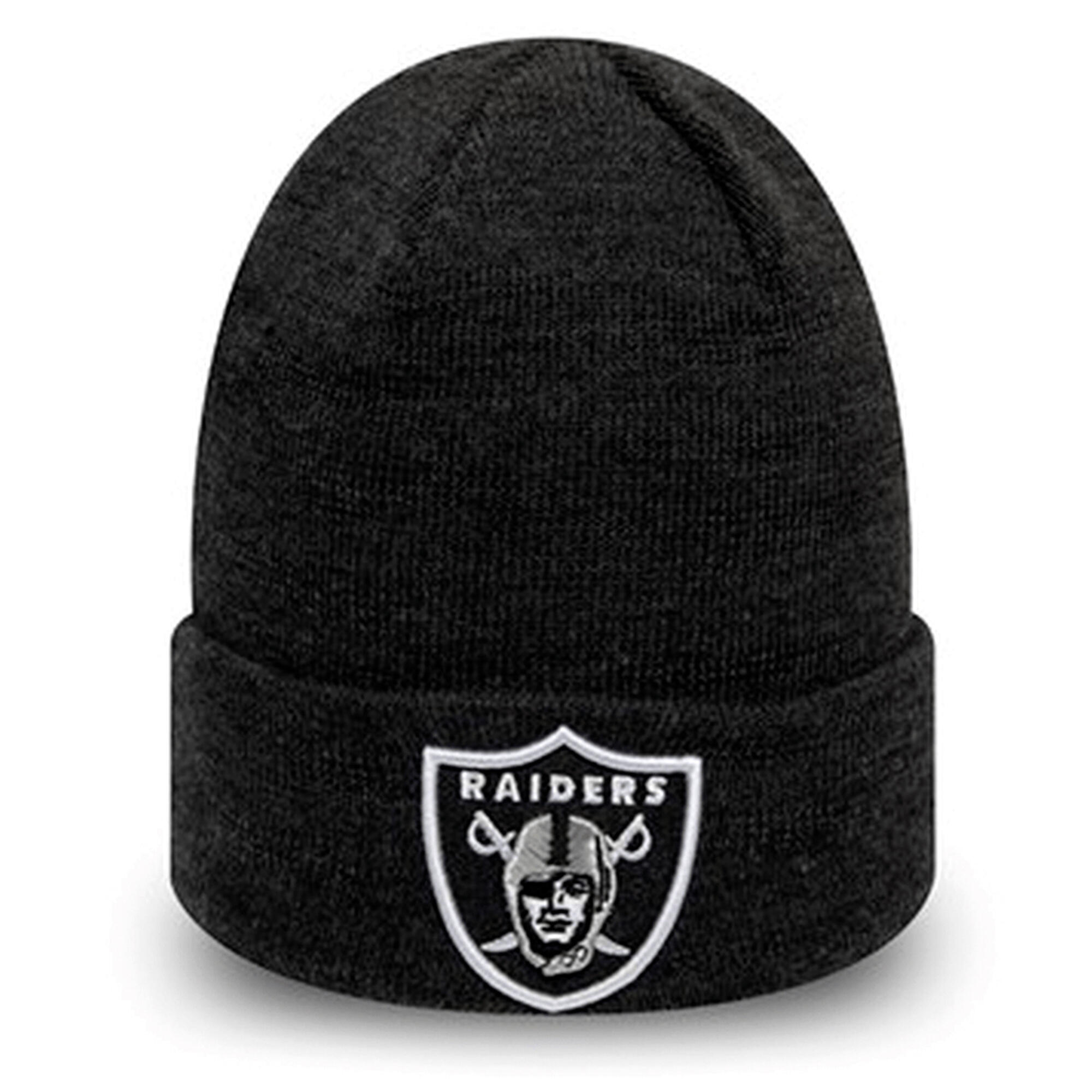 Bonnet tricoté New Era NFL Essential Oakland Raiders 3/4