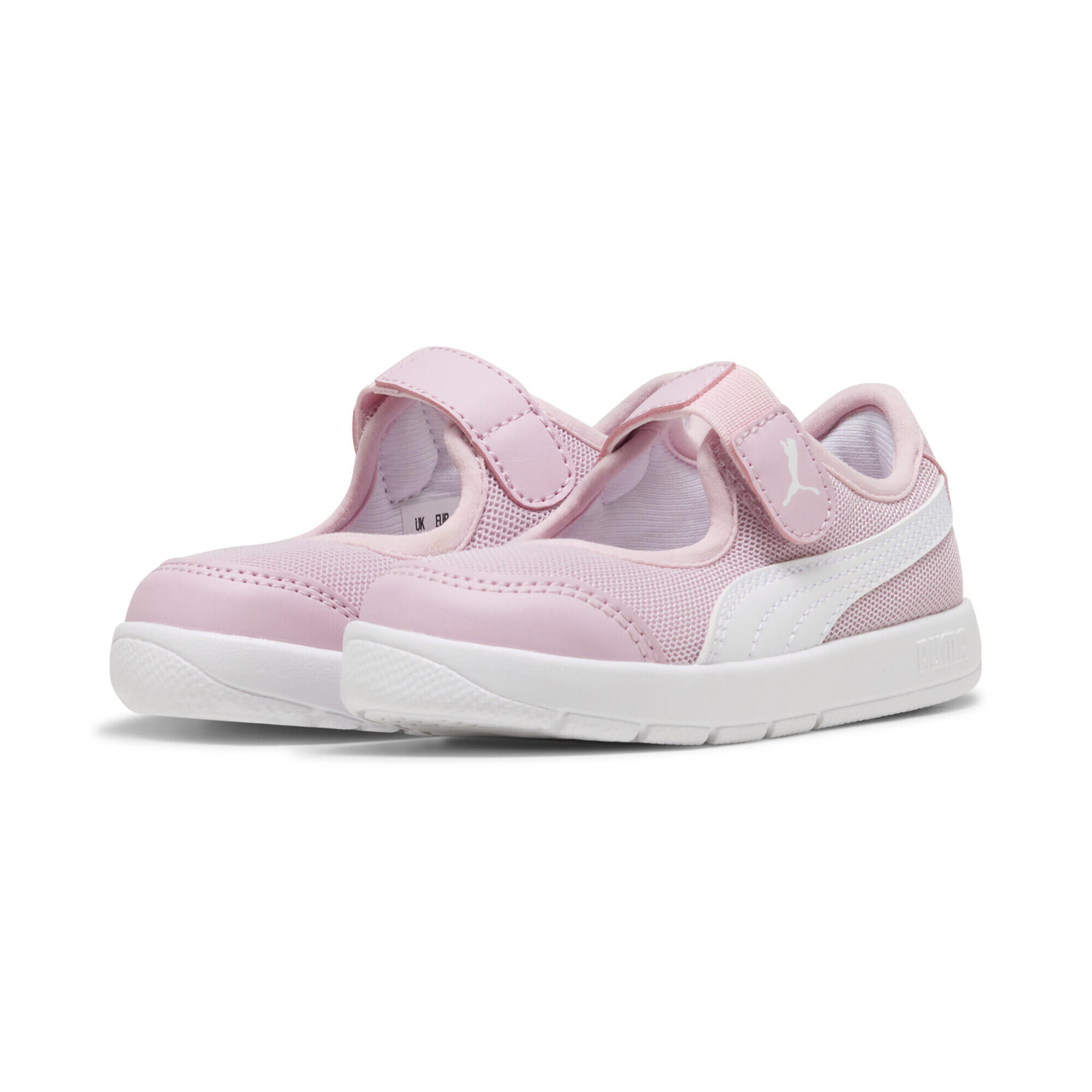 PUMA Courtflex v3 Lina V Sneakers Klein Mädchen PUMA Rose Mauve White Pink