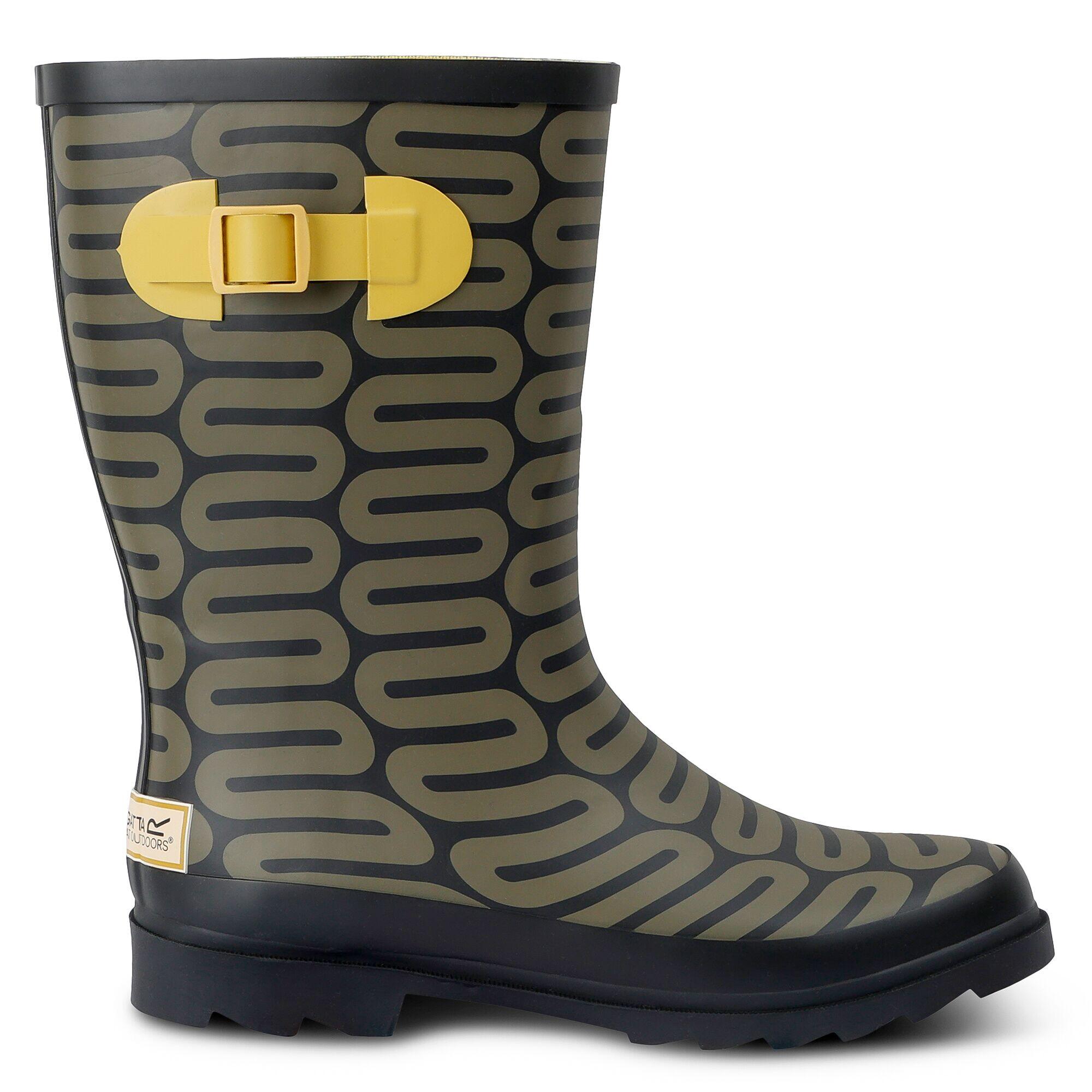 Regatta - Orla Quarter Welly Femme Randonnée Bottes De Pluie - Bottes D'Écurie - Vert - Decathlon