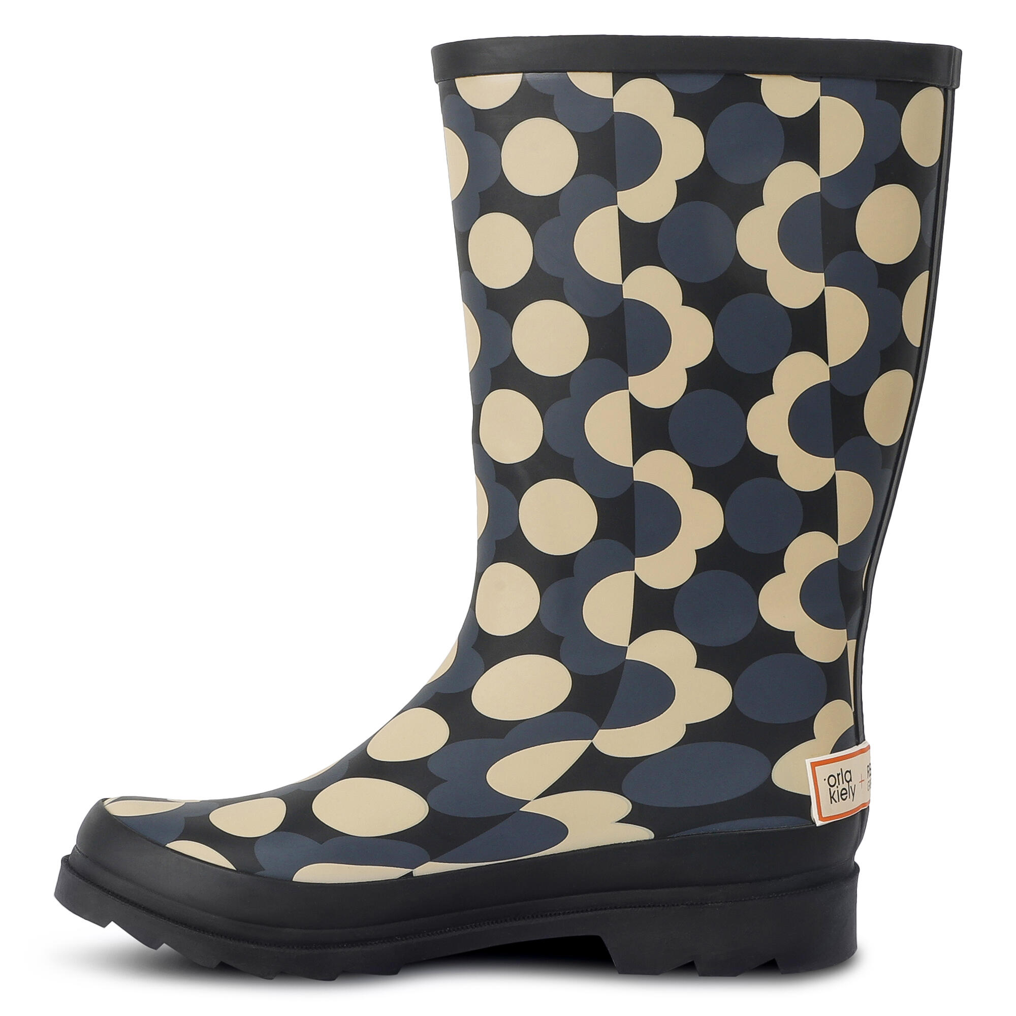 Rain Boots Ladies Wellies Decathlon Solognac Decathlon Black Rubber Rain  Boots Women's Sz EU 43/44 US - Main Image