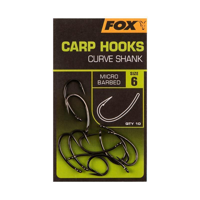 Hameçons à carpe Fox International Curve Shank 2/3