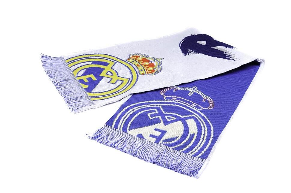 Real Madryt szalik kibica Knitted Scarf 32ND RM4BUF32 wielokolorowy