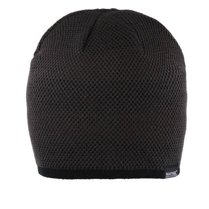Brock III" Mütze für HerrenDamen Unisex Damen und Herren Schwarz/Grau