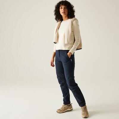 Broek hiking dames waterafstotend stretch isoflex questra v