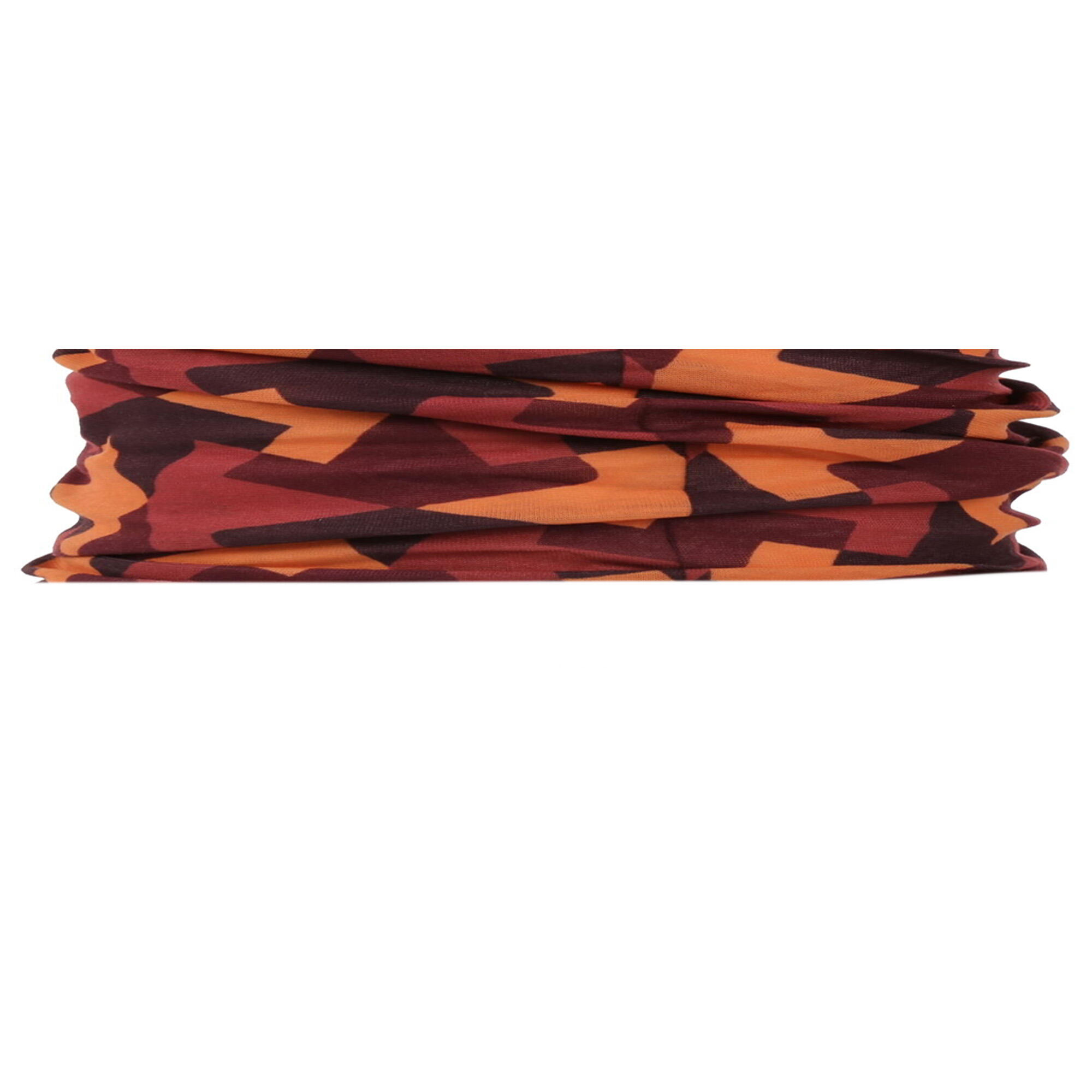 Multifunctionele halswarmer met opdruk voor kinderen/Kids (Mineraal Rood) 3/4