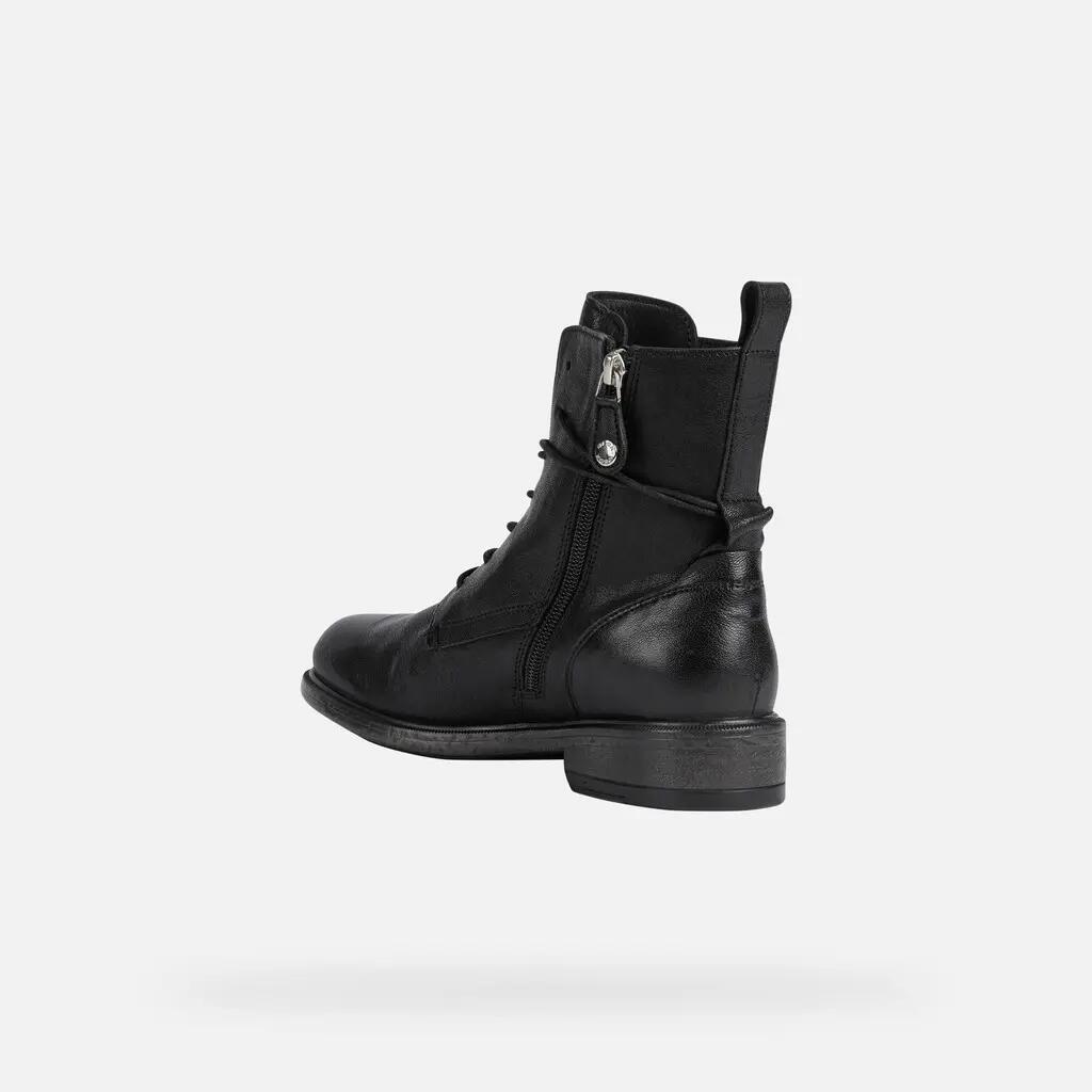 Leather boots woman Geox Catria 6/7