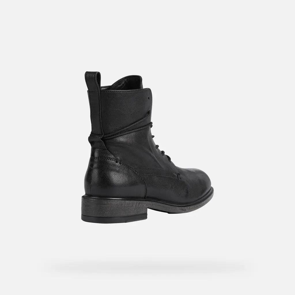 Leather boots woman Geox Catria 7/7