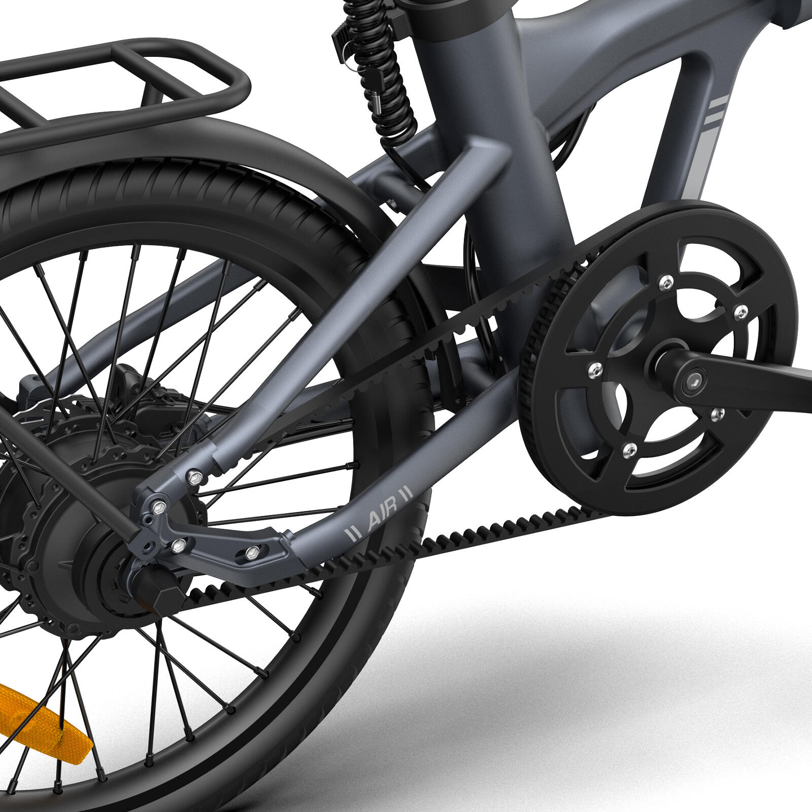 ADO 28Ultra Elektrische Fiets, Ebike, Riemaandrijving,Bafang Motor,APP 3/7