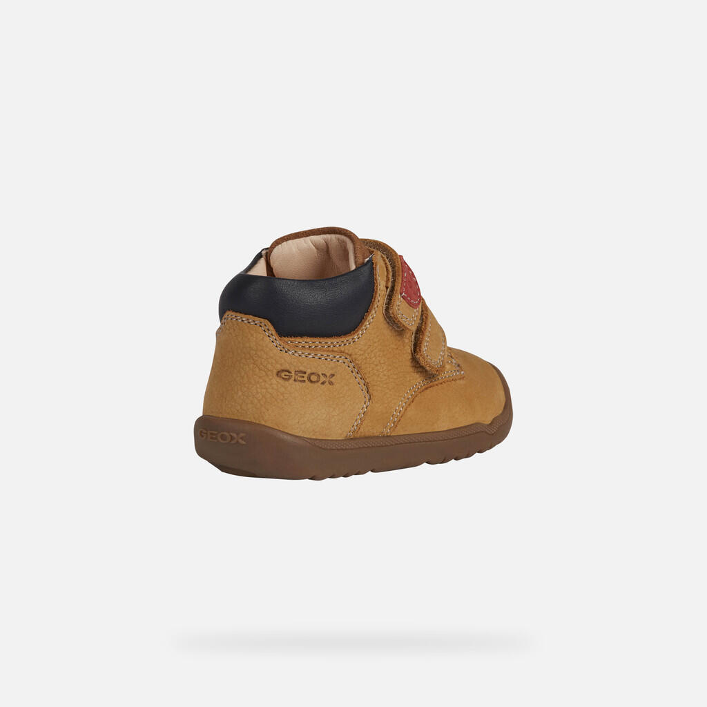 Sports Shoes for Kids Geox Macchia  Ocre 6/7