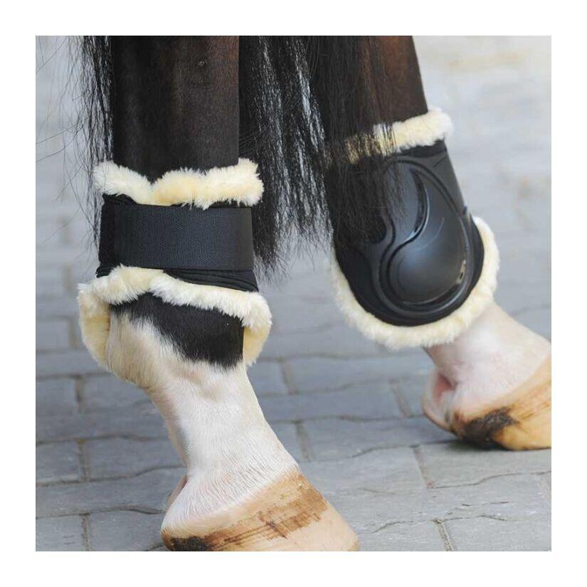 Hind fetlock protectors for horses Kavalkade Compete 'n Wool 2/5