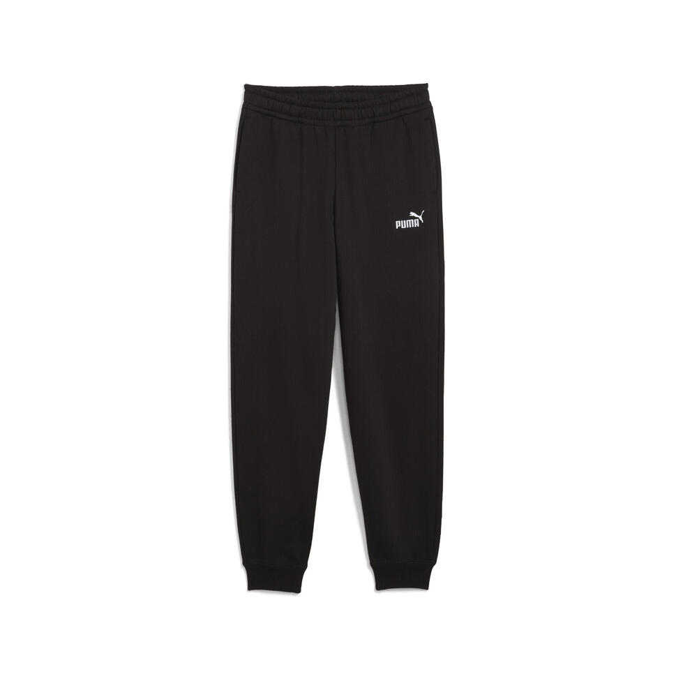 Młodzieżowe polarowe spodnie dresowe ESS z logo No. 1 PUMA Black
