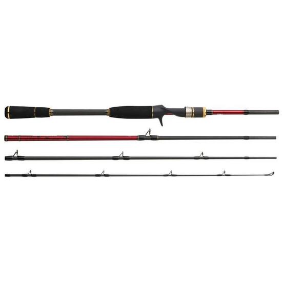 Canne casting Hearty Rise Red shadow Travel 9-46g