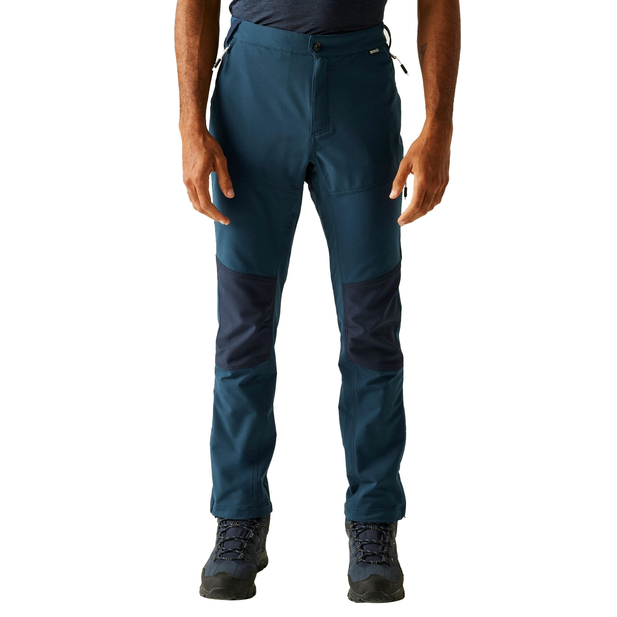 Mens Questra V Hiking Trousers (Moonlight Denim/Navy) 4/5