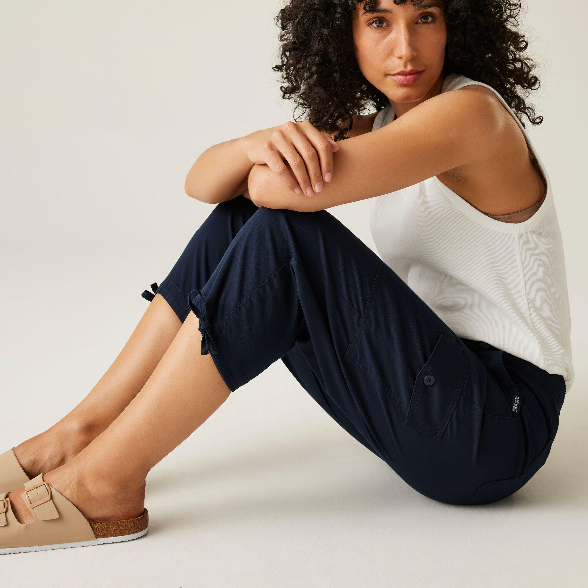 Broek Hiking Dames Shorebella Capri 4/7