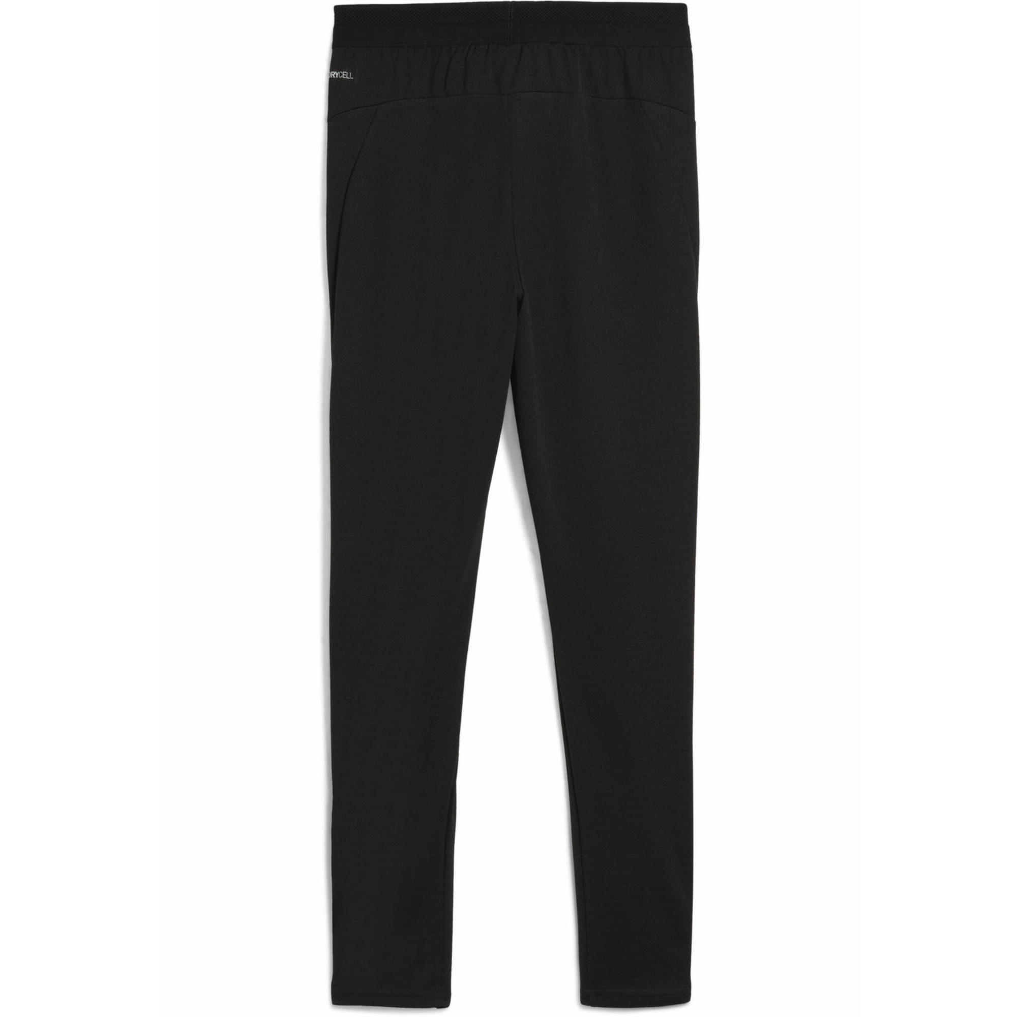Młodzieżowe spodnie treningowe Manchester City PUMA Black Silver Metallic