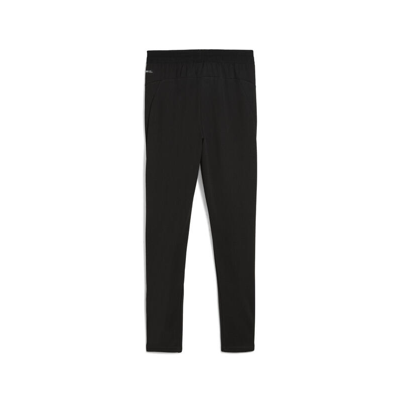 Młodzieżowe spodnie treningowe Manchester City PUMA Black Silver Metallic