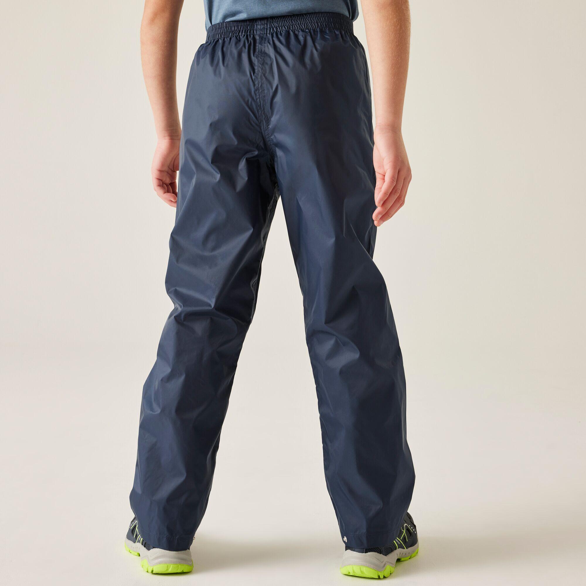 Surpantalon de pluie enfant Regatta Pack It 2/7
