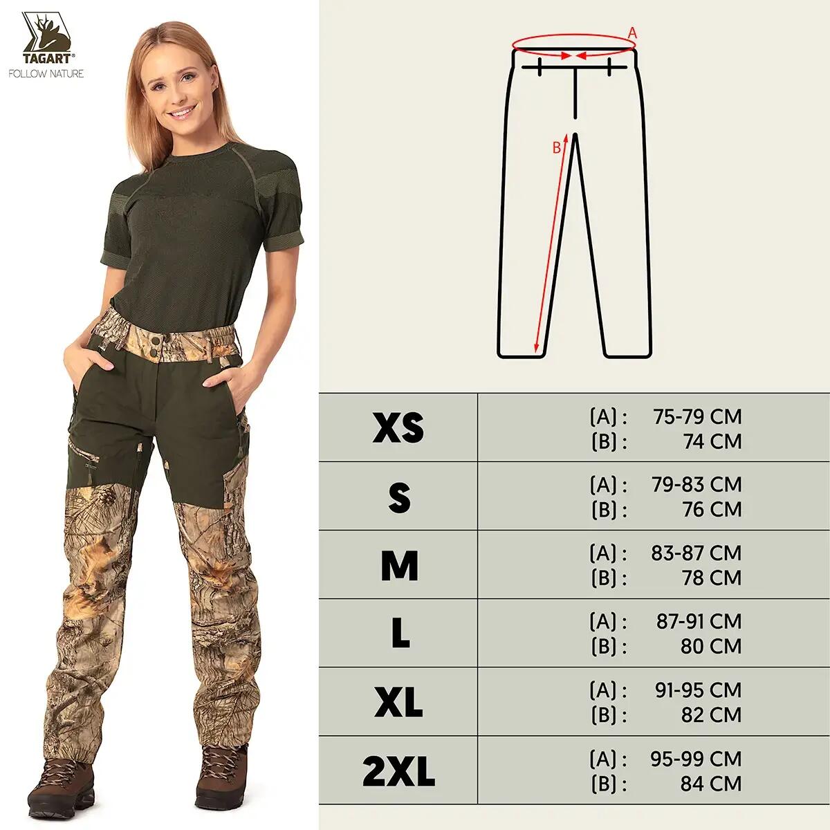 Pantalones de caza para mujer con membrana Tagart Iron 2 3DX 2/5