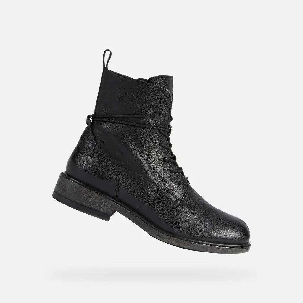 Leather boots woman Geox Catria 1/7