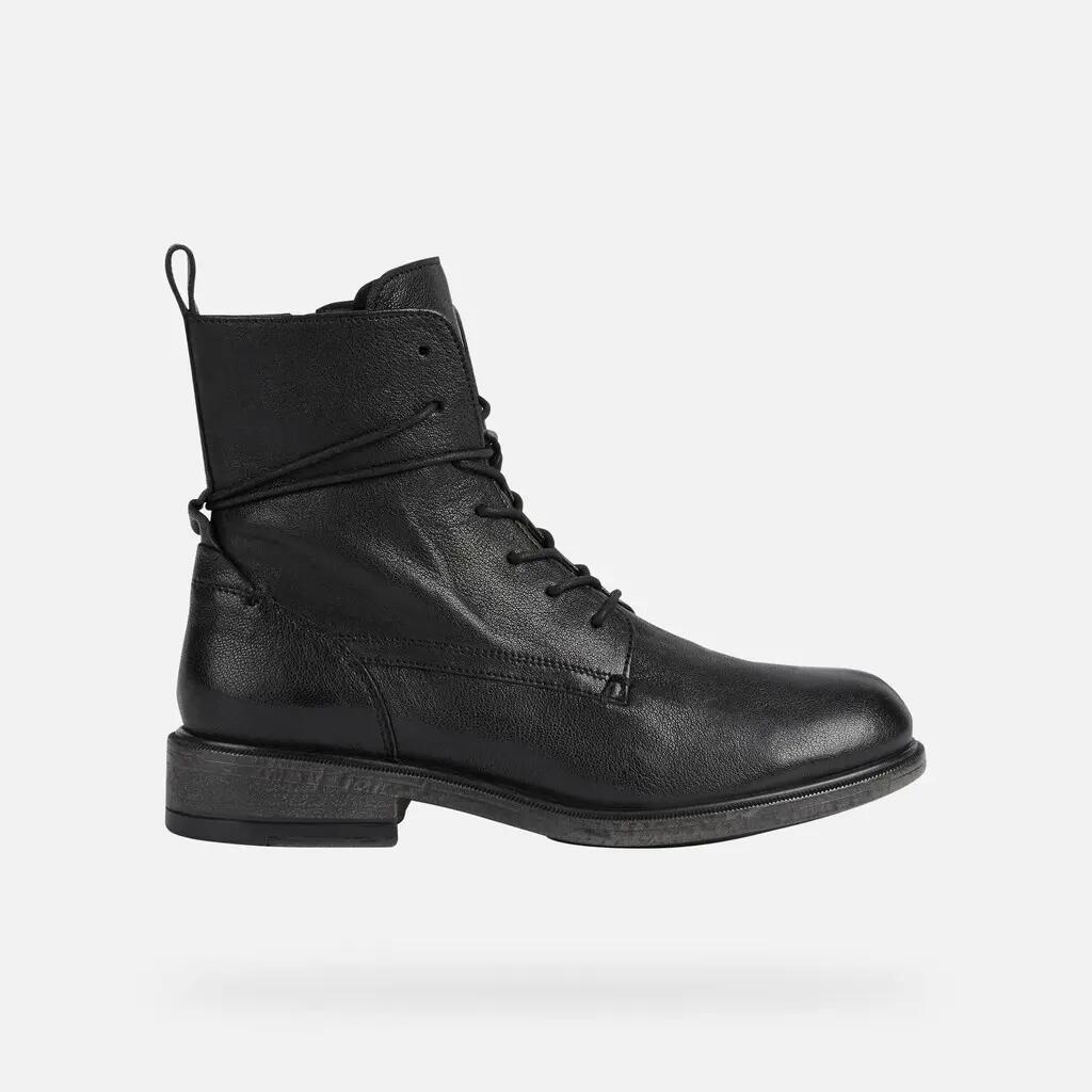 Leather boots woman Geox Catria 2/7