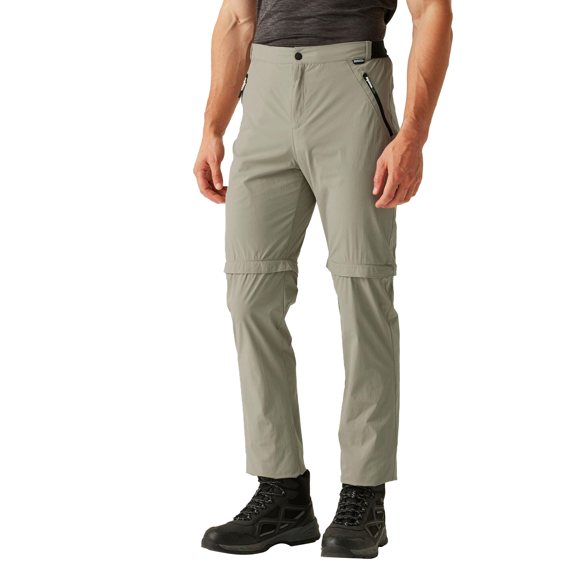 Pantalone Ripiegabile Uomo Regatta Travel Light Sabbia Dorata 4/5
