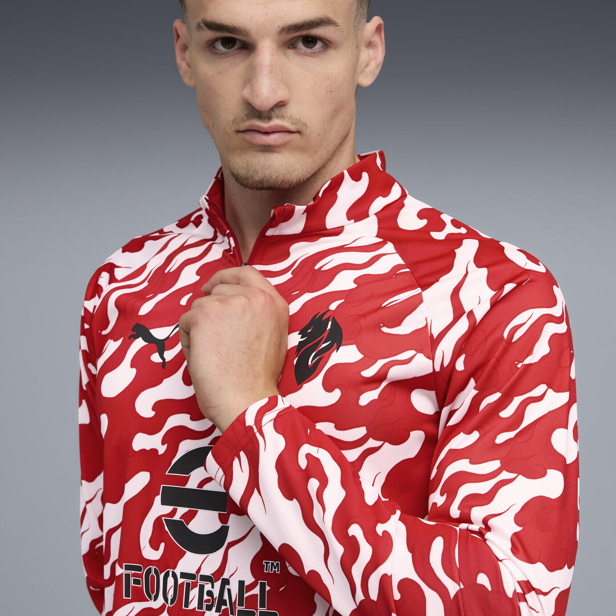 AC Mailand Aufwärmoberteil Herren PUMA 3/7