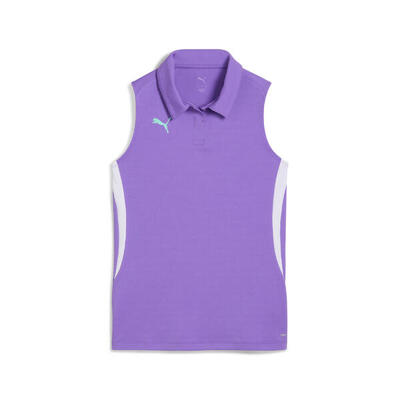 Individual padelpolo voor dames puma purple glimmer aquatic white green