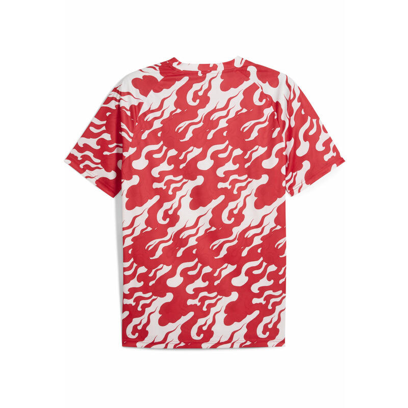 Męska koszulka przedmeczowa AC Milan PUMA White For All Time Red