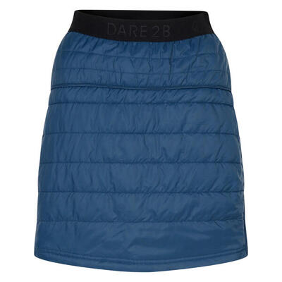 Dames deter gevoerde rok (maanlicht denim)