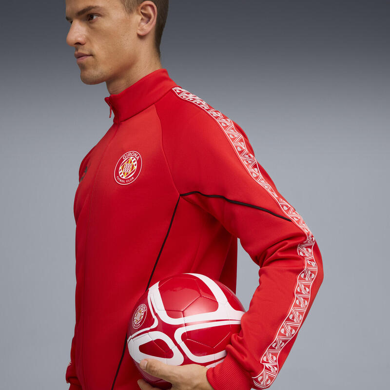 Męska kurtka Gorina FC KING Anthem PUMA Red White